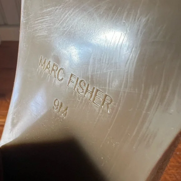 Marc Fisher Starburst Leather Cowboy Boots Cowgirl Boots Western Southwestern - Picture 9 of 10